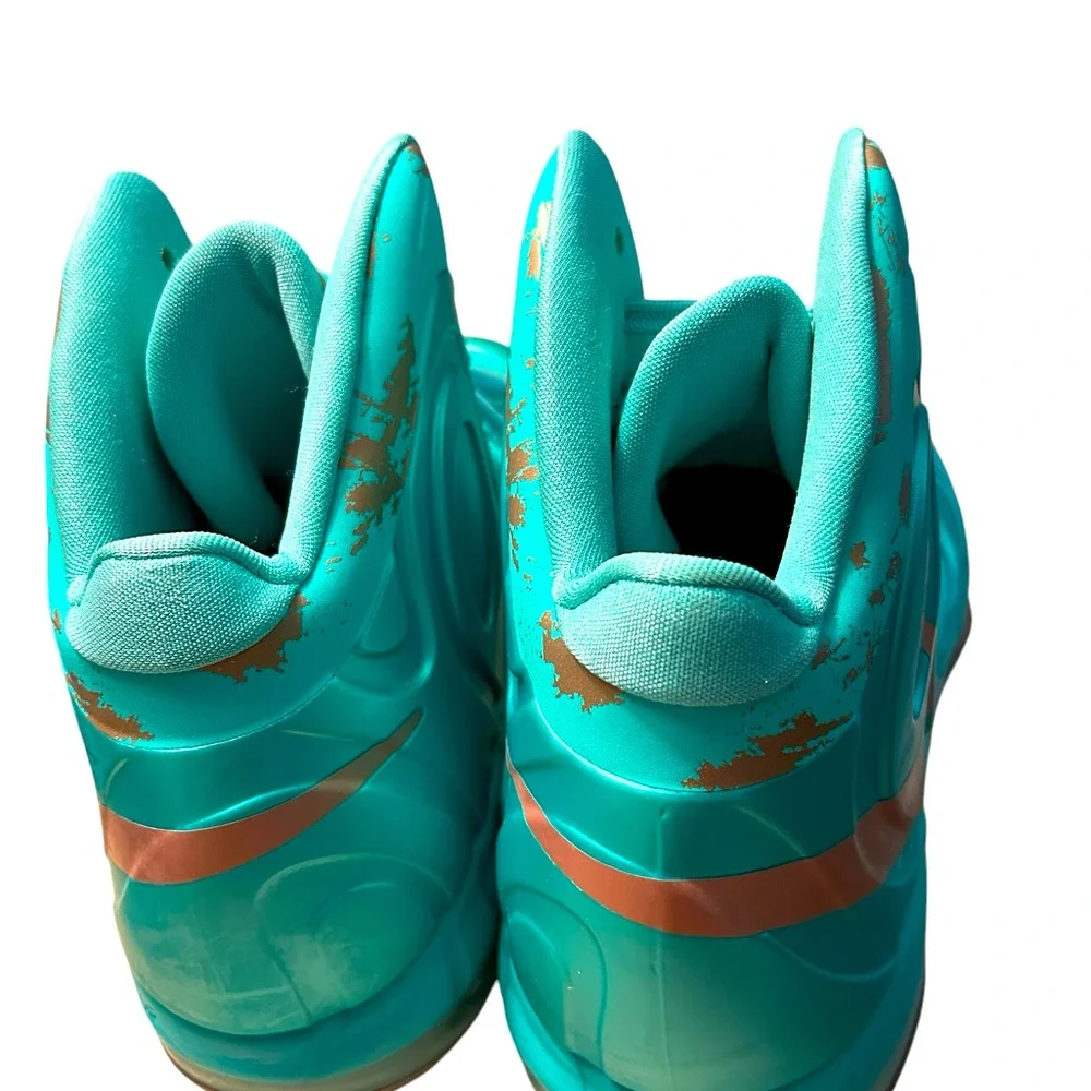 Nike Air Max Hyperposite Statue Of Liberty 2012 RARE NIB Size 12 From NFL Player - Picture 4 of 6